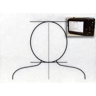 CFS Products Buy Compact Guide Sticker for Passport Cameras at Ubuy India