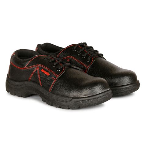 Kavacha Steel Toe Safety Shoes S204 PVC Sole Steel Toe Synthetic Leath ...