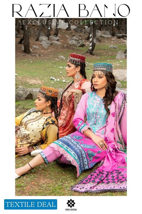 Zesh Textile Razia Bano Exclusive Pakistani Collection - textiledeal.in