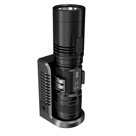 Nitecore R40 Rechargeable LED Flashlight for Police, Personal Defense ...