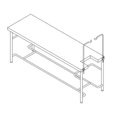 Examination Table, Ladder, Platform Ladder With Wheel & Step Ladder ...