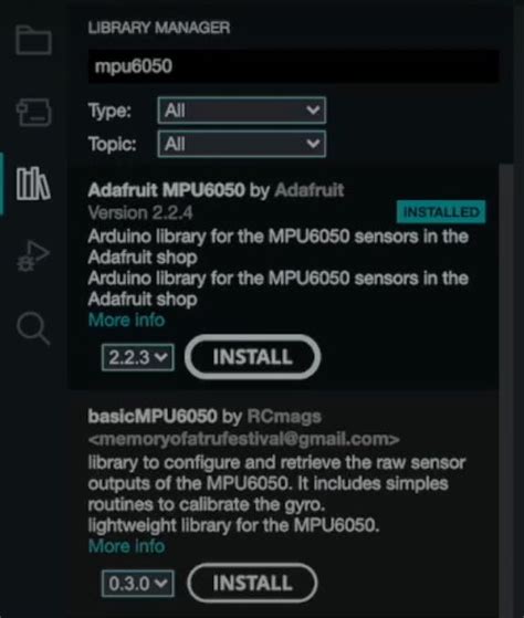 Image result for Program MPU-6050 Arduino