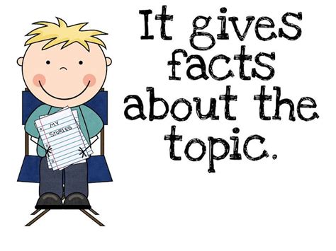 Image result for Informative Writing Fact File