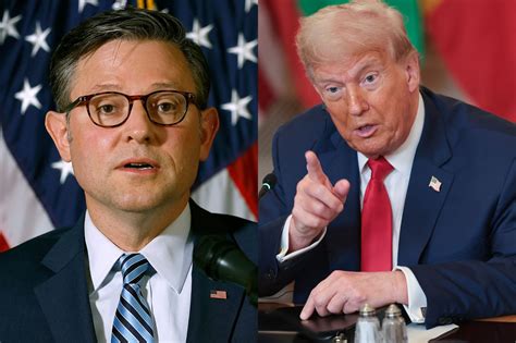 Mike Johnson Insists Trump's Approval Ratings Highest of Any President ...