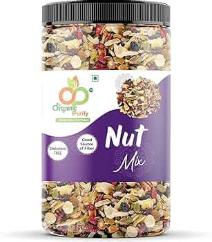 MEEWA 500g Mixed Nuts Healthy Trial Mix | 10 in 1 Mixed Nuts Dryfruits ...