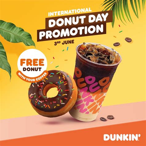 Dunkin - Donut Day offer