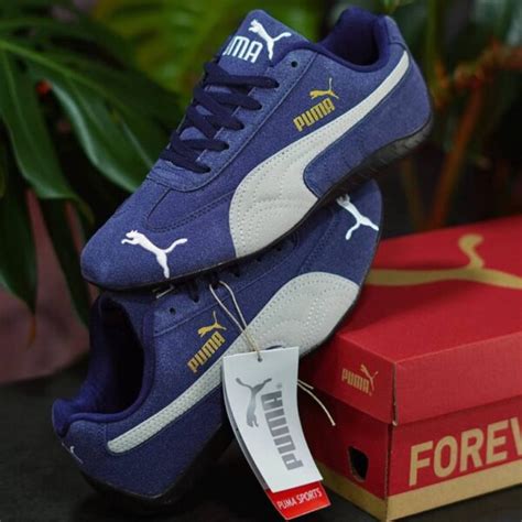 Puma SpeedCat OG White Navy First Copy Shoes