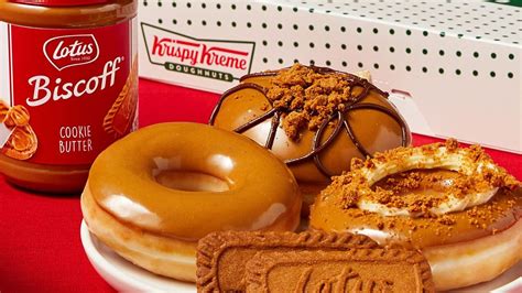 Krispy Kreme's new Biscoff doughnuts now arriving in U.S. for the first ...