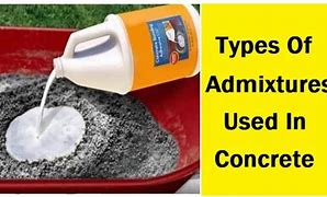 Image result for admixtures