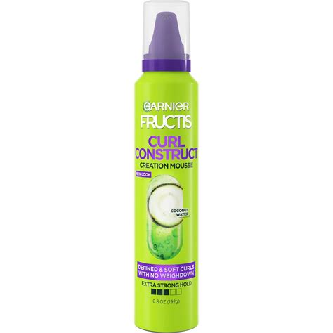 Amazon.com: Garnier Fructis Style Curl Construct Creation Mousse, 6.8 ...