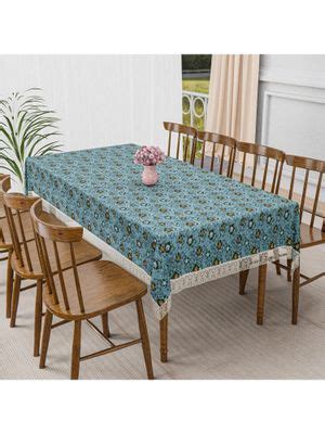 Buy Kuber Industries Black Plastic 6 Seater Table Cover Online