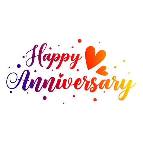 Happy Wedding Anniversary Transparent PNG image and Happy Marriage ...