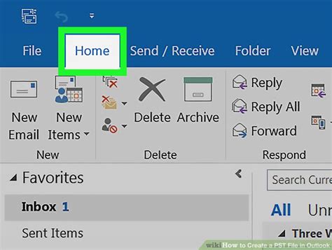 Image result for Create PST File