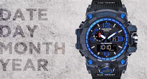 Buy Carlington Resin Endurance Analog-Digital Sports Watch for Men and ...