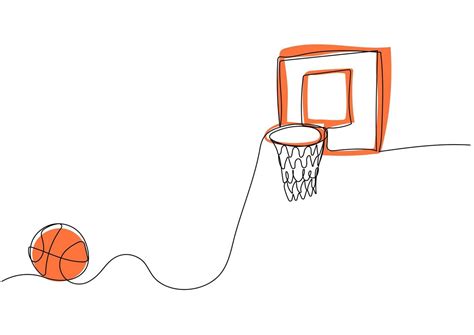Basketball Hoop Line Drawing 的图像结果