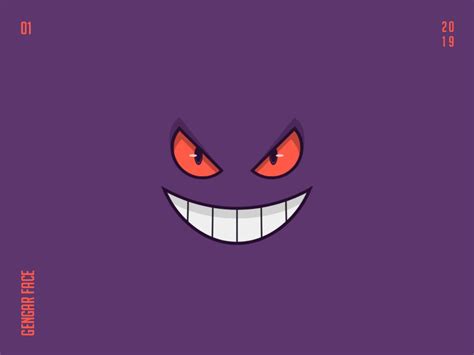 Pokémon - Gengar Face Motion by Igor Tortorette on Dribbble | Gengar ...