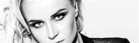 Download wallpaper portrait, black and white, singer, Polina Gagarina ...