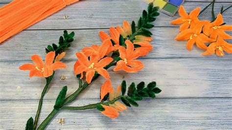 Image result for Pipe Cleaner Flower Tutorial