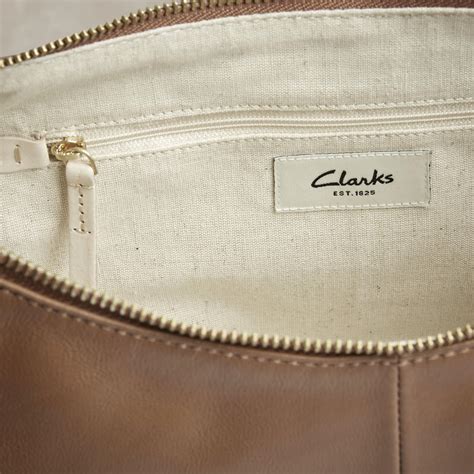 Borsa a tracolla in pelle marrone da donna Willow Moon | Clarks
