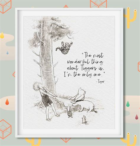 Winnie the Pooh Print Quotes, Pooh Bear Classic Vintage Style Poster ...