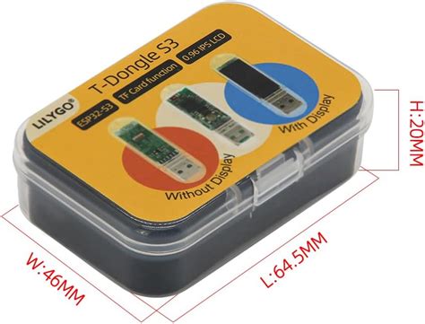 LILYGO T-Dongle-S3 ESP32-S3 TTGO Development Board India | Ubuy