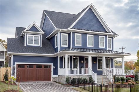 Modern Navy Blue House Exterior at Finn Diane blog