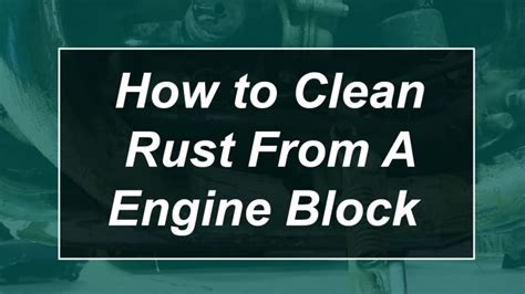Image result for Rust On My Engine Block Fix