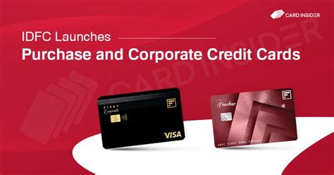 IDFC Bank Launches New Corporate Credit Cards