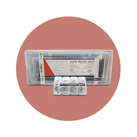 Alltech - Yea-sacc Bolus 1 Strip – Sukadev Animal Care