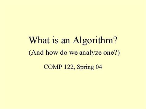 How to Do Algorithm 的图像结果