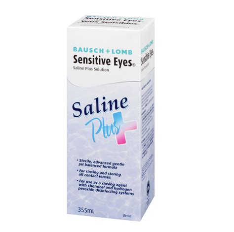 Bausch & Lomb Saline Solution Plus | #1 Best Recommended For Sensitive Eyes