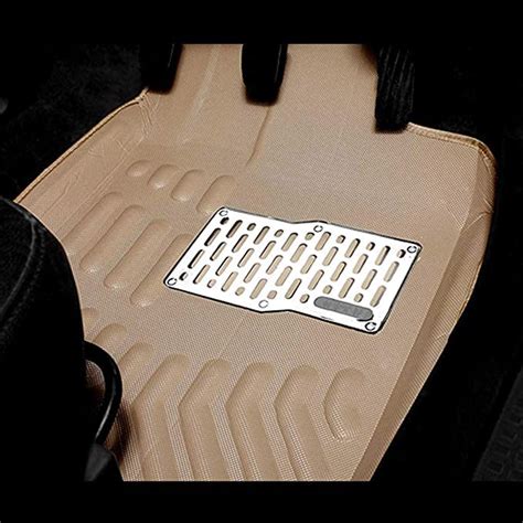 BRZ 3D/4D Car Floor/Foot Mats for Amaze All Models | Beige Colour| 6 ...