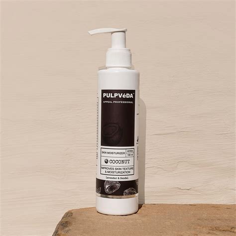 PULPVEDA COCONUT REJUVENATING SKIN MOISTURIZER WITH LAVENDER AND SANDA ...