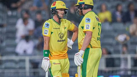 SA20 Season 3: Joburg Super Kings beat MI Cape Town in a rain-affected ...