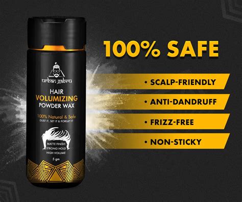 Salon Short Hair Finger Drying Men's Hair URBANGABRU Hair Volumizing ...