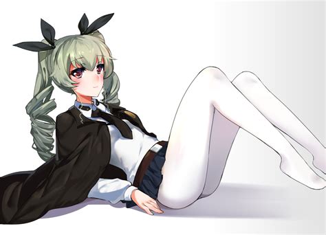 anime, Anchovy (Girls und Panzer), anime girls, Girls und Panzer, HD ...