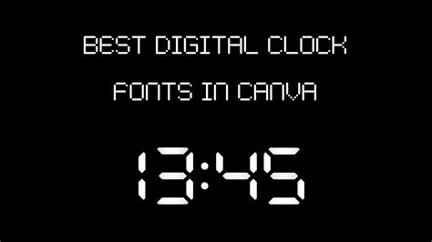 Adobe Font That Looks Like Digital Clock at Sebastian Bardon blog