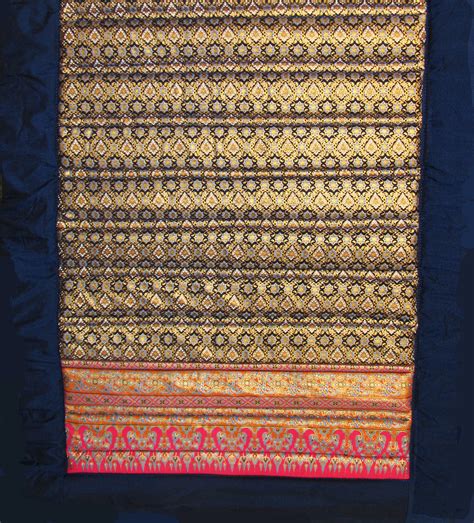 Meditation Roll Up Floor Mat w/Carry Handle - Quilted Cotton Print ...