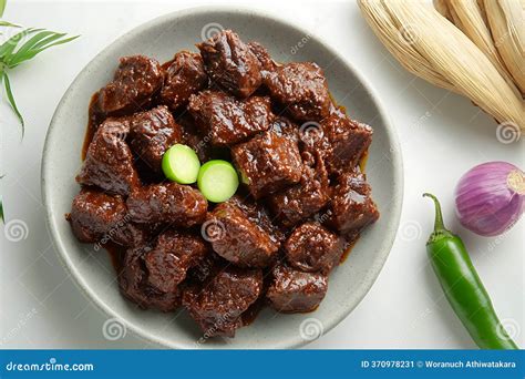 Mexican Beef Tacos, A Traditional Dish Of The Hispanic Culture Stock ...