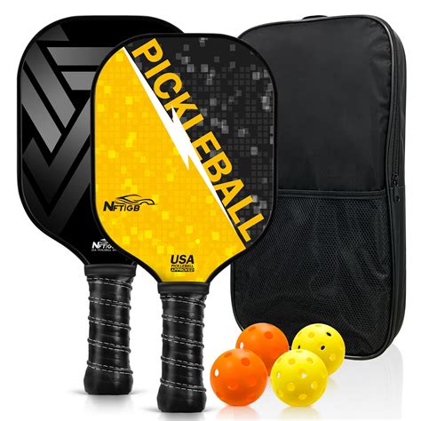 NFTIGB Outdoor Pickleball Equipment Kit, USAPA Approved Lightweight ...