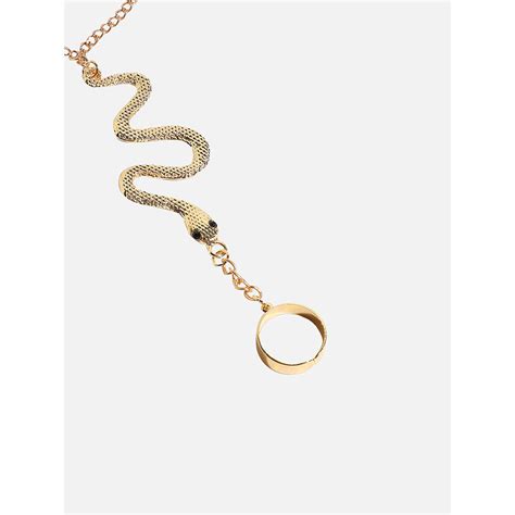 Buy SOHI Gold-Plated Hand Harness Online