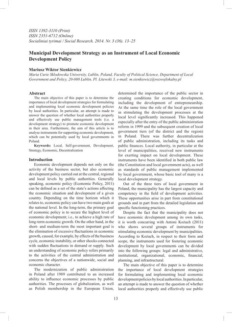 Local Economic Development Policy Approach 的图像结果