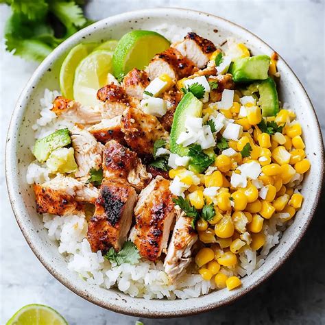 Mexican Street Corn Chicken Rice Bowl: A Flavorful Delight! - FOR UR ...