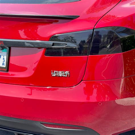 Tesla Plaid Spaceballs Tribute, Die-Cast Aluminum Badge Trunk Emblem - – RPM TESLA Aftermarket ...