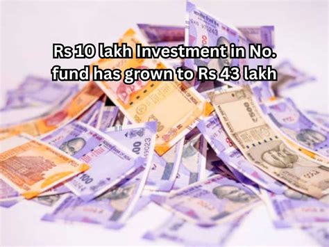 Top 10 Large Cap Mutual Funds in 10 Years: Rs 10 lakh Investment in No ...
