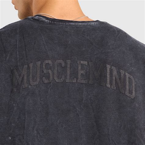 Men's Oversized Acid Wash T-Shirt – Musclemind activeleisure