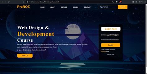 Image result for HTML. Web Side Homepage with CSS