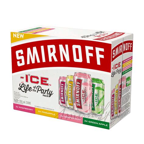 Smirnoff Ice the Life of the Party Variety Pack - 12 x 355mL