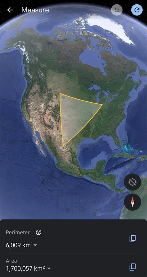 Google earth perimeter/area calculator weird at Antarctica : r ...