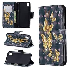 3D Colored Drawing Pattern Horizontal Flip Leather Case for Huawei Y7 ...